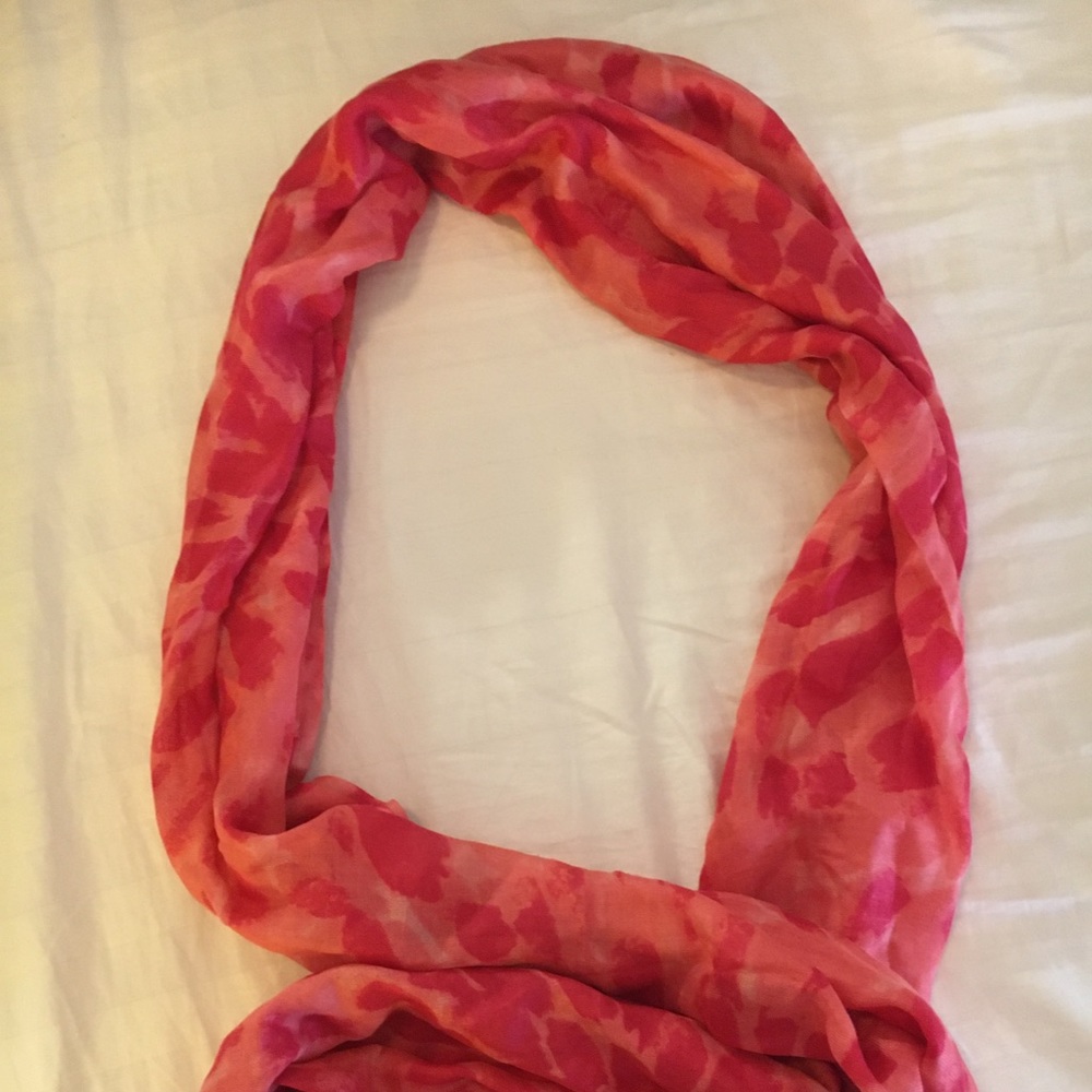 Pink Ann Taylor scarf